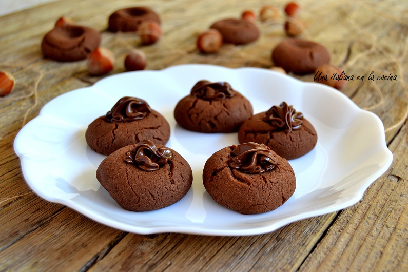 nutellotti, galletas con solo 3 ingredietes