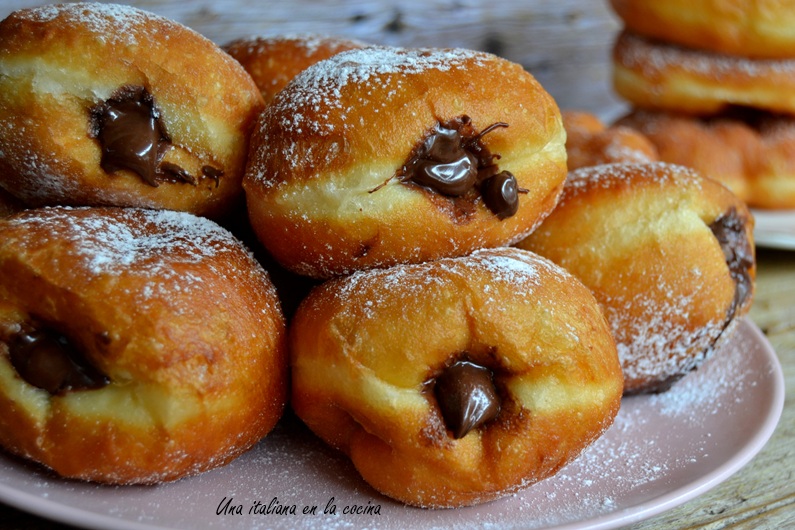 Bomboloni, las berlinas italianas