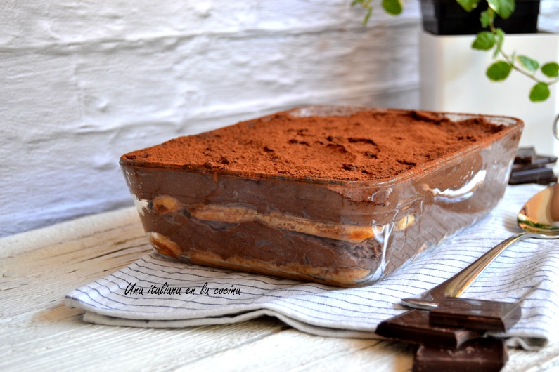 Tiramisú de chocolate: receta fácil, rápida y deliciosa