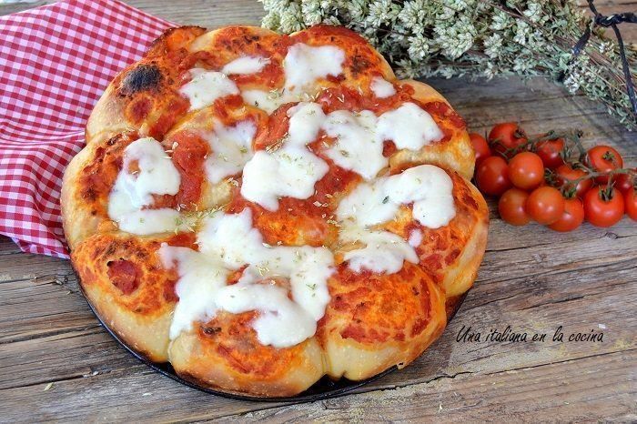 Pizza Danubio, deliciosa pizza para compartir