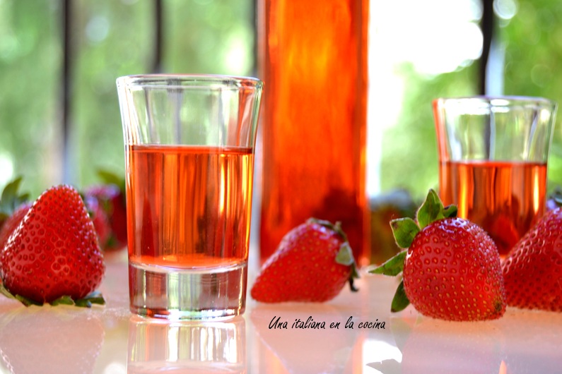 licor de fresas